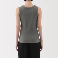 Débardeur côtelé pour femme