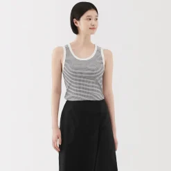 Débardeur côtelé pour femme