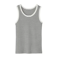 Débardeur côtelé pour femme