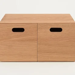 Demi bloc‐tiroir en chêne ‐ 2 tiroirs (Dont Eco‐part. 0,82 €)