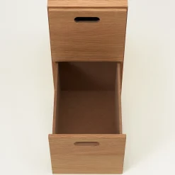 Demi bloc‐tiroir en chêne ‐ 2 tiroirs (Dont Eco‐part. 0,82 €)