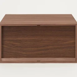 Demi Bloc‐tiroir en noyer ‐ 2 tiroirs (Dont Eco‐part. 0,82 €)