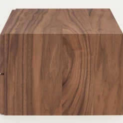 Demi Bloc‐tiroir en noyer ‐ 2 tiroirs horizontaux (Dont Eco‐part. 0,82 €)