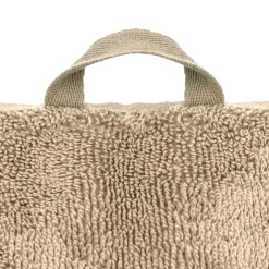 Drap de bain en velours de coton bio éponge