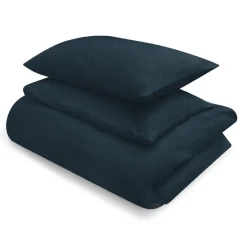 Drap housse en coton délavé ‐ 140 x 200 x 18‐28 cm