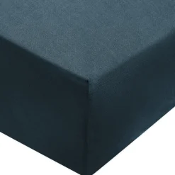 Drap housse en coton délavé ‐ 140 x 200 x 18‐28 cm