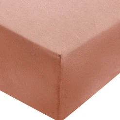 Drap housse en coton délavé ‐ 180 x 200 x 18‐28 cm