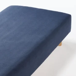 Drap housse en jersey de coton ‐ 160 x 200 x 18‐28 cm