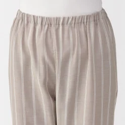 Ensemble pyjama à manches longues en gaze double pour femme