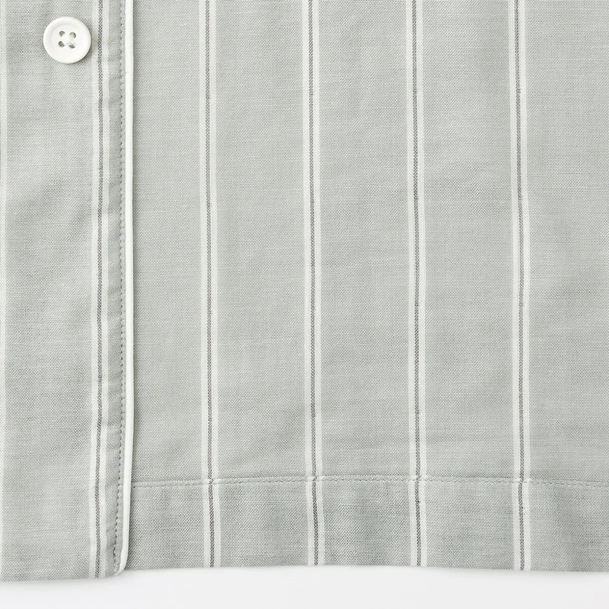 Ensemble pyjama à manches longues en gaze double pour homme