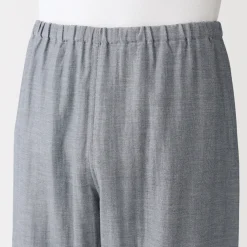 Ensemble pyjama à manches longues en gaze double pour homme