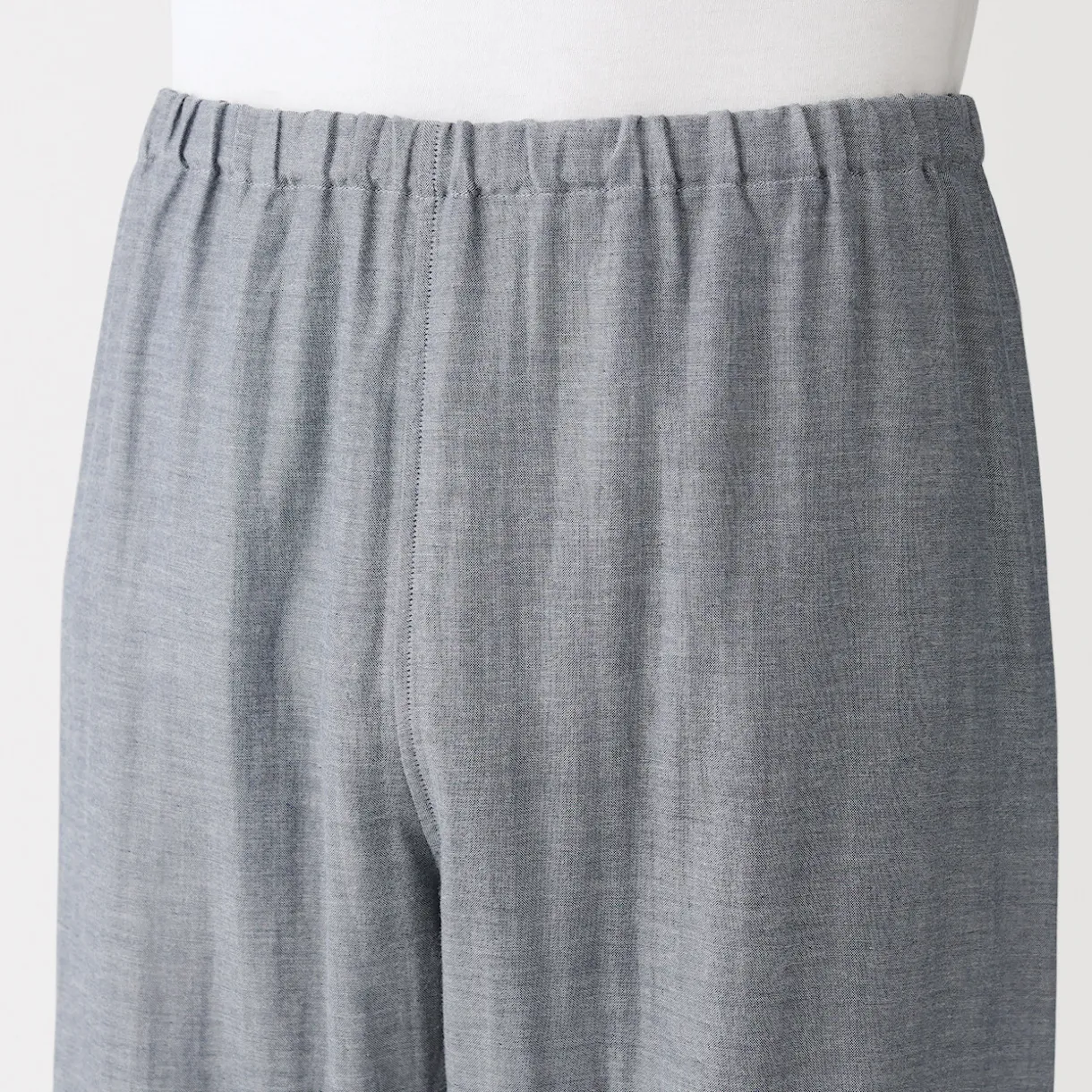 Ensemble pyjama à manches longues en gaze double pour homme