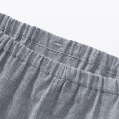 Ensemble pyjama à manches longues en gaze double pour homme