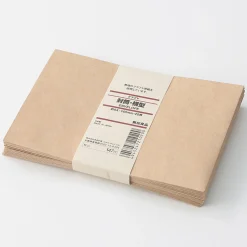 Enveloppe en papier kraft 94 x 140mm ‐ Lot de 20