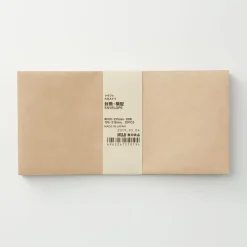 Enveloppe en papier kraft 105 x 215mm ‐ Lot de 8