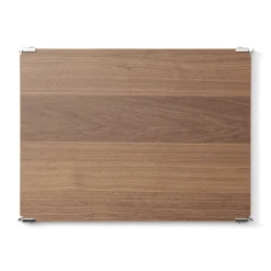 Etagère additionnelle étroite en noyer (Dont Eco‐part. 0,32 €)