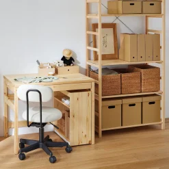 Etagère en pin large ‐ 5 niveaux