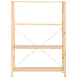 Etagère en pin large ‐ 4 niveaux