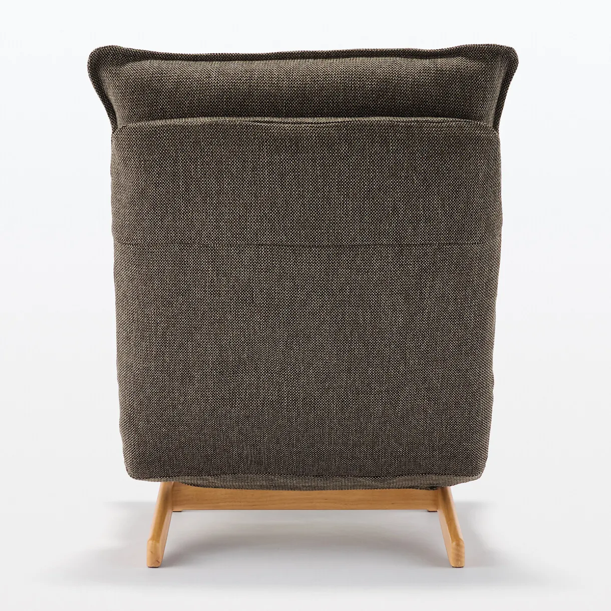 Fauteuil inclinable à dossier haut – Marron