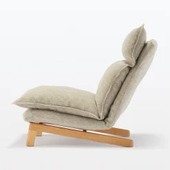 Fauteuil inclinable à dossier haut – Beige