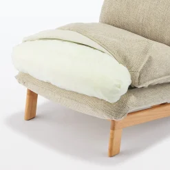Fauteuil inclinable à dossier haut – Beige