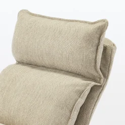 Fauteuil inclinable à dossier haut – Beige