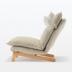 Fauteuil inclinable à dossier haut – Beige