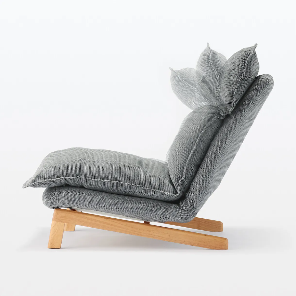 Fauteuil inclinable à dossier haut – Gris