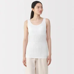 Gilet à soutien caché en mélange de lyocell pour femme