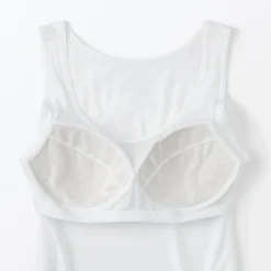 Gilet à soutien caché en mélange de lyocell pour femme
