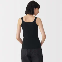 Gilet en coton à côtes torsadées pour femme