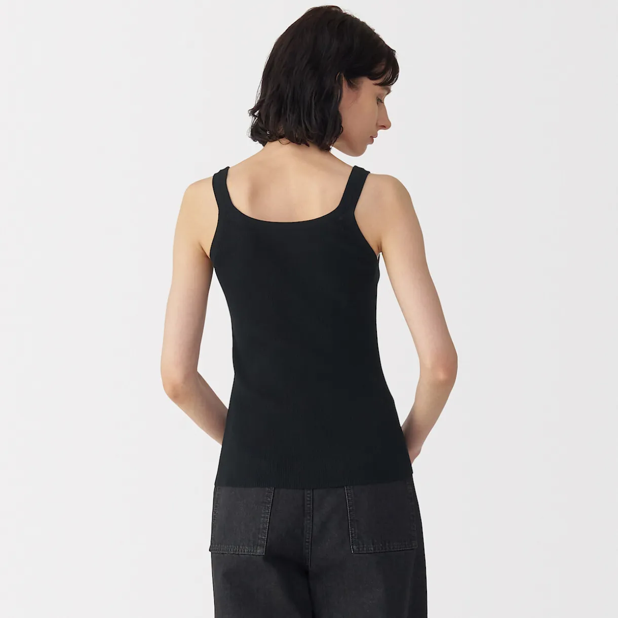 Gilet en coton à côtes torsadées pour femme