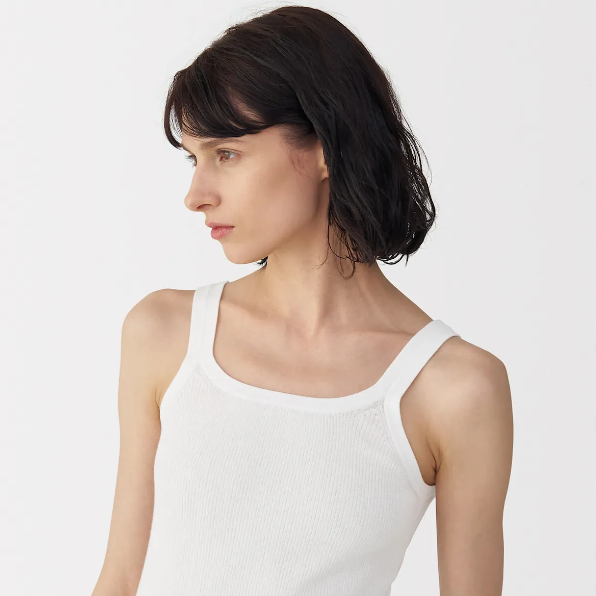 Gilet en coton à côtes torsadées pour femme