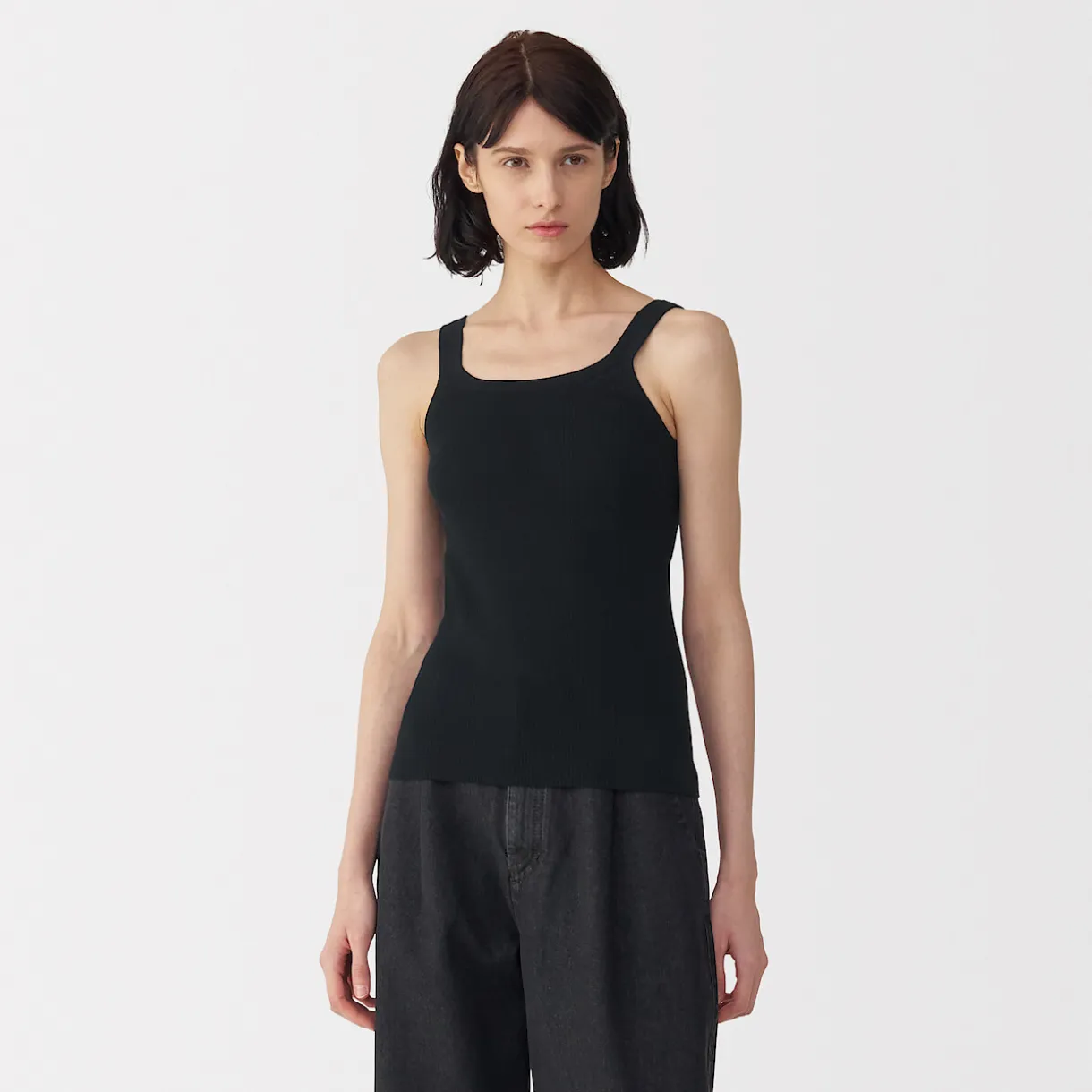 Gilet en coton à côtes torsadées pour femme