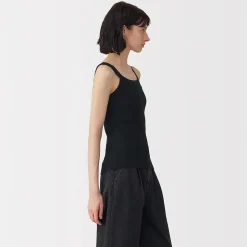 Gilet en coton à côtes torsadées pour femme