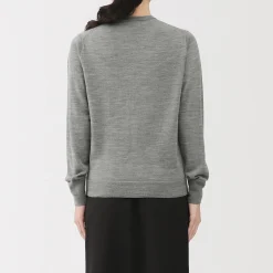 Gilet en Laine à Maille Fine Femme