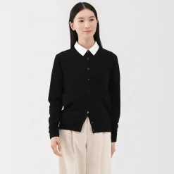 Gilet en Laine à Maille Fine Femme