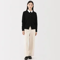 Gilet en Laine à Maille Fine Femme