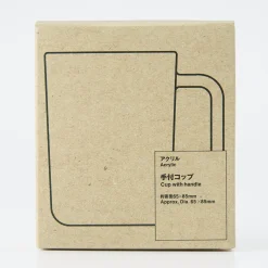 Gobelet acrylique à poignée