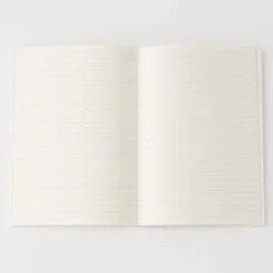 High Quality Paper Open‐Flat Notebook B6 ‐ Grey