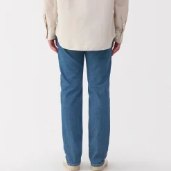 Jean slim en denim extensible pour homme ‐ Indigo