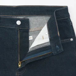 Jean slim en denim extensible pour homme ‐ Indigo