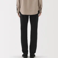 Jean slim en denim extensible pour homme ‐ Noir