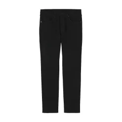 Jean slim en denim extensible pour homme ‐ Noir