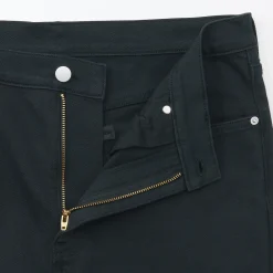 Jean slim en denim extensible pour homme ‐ Noir