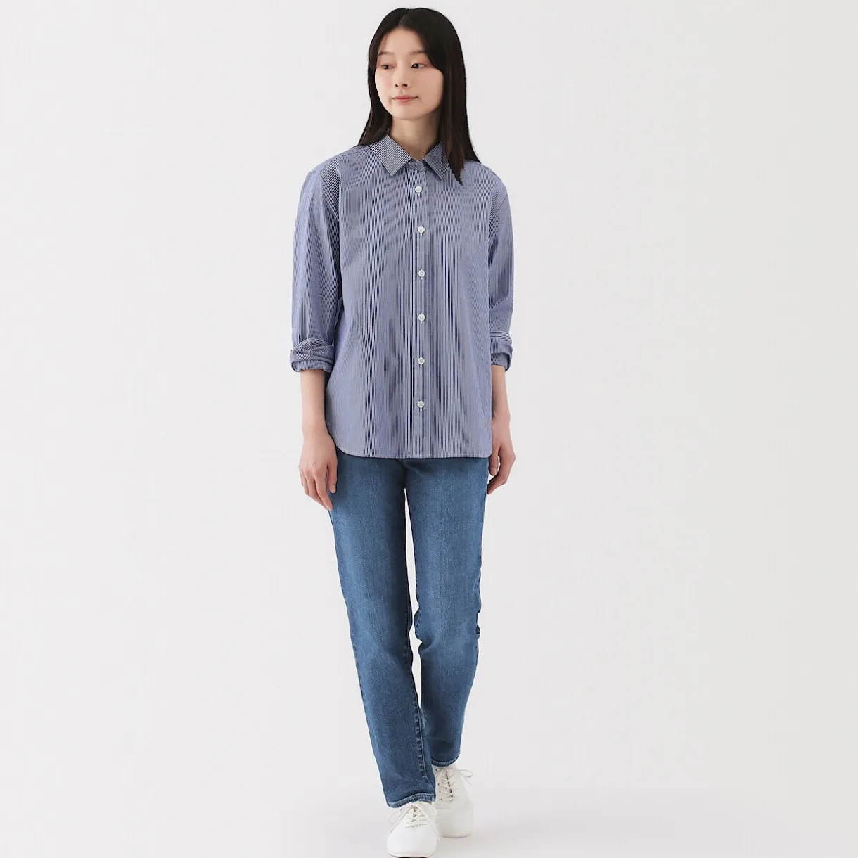 Jean slim en denim stretch pour femme