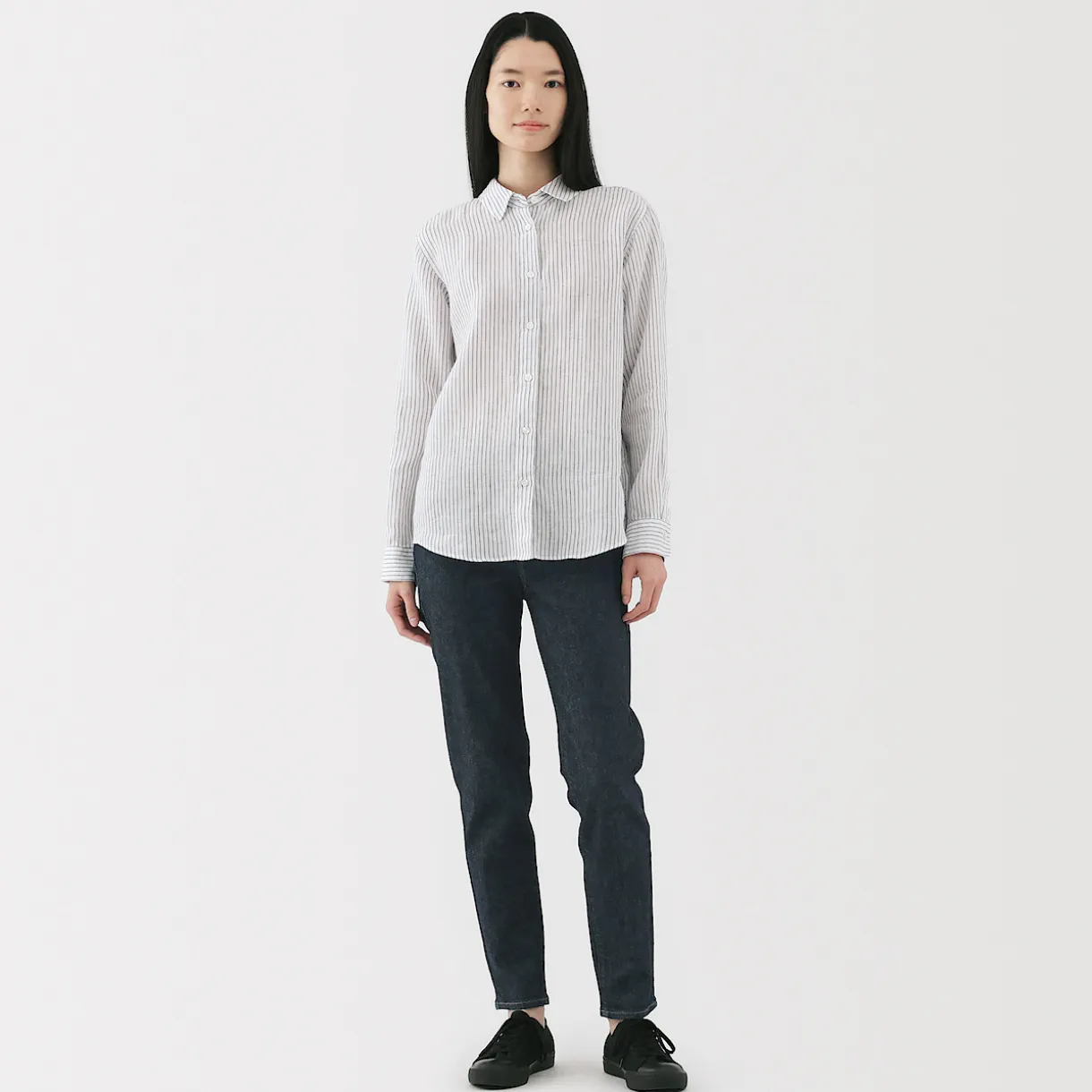 Jean slim en denim stretch pour femme