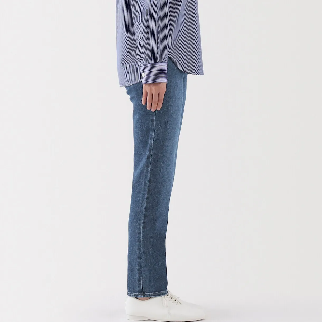 Jean slim en denim stretch pour femme