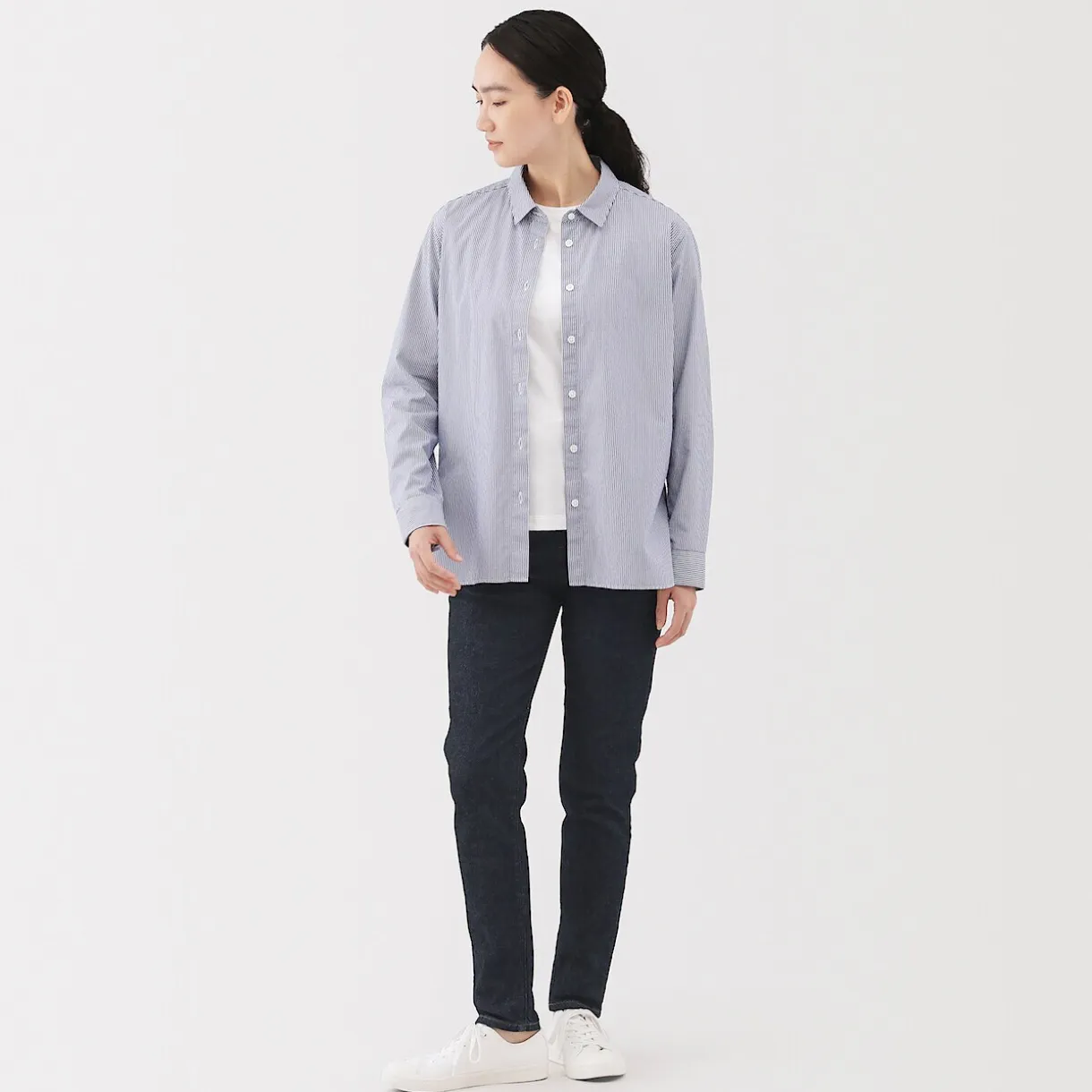 Jean slim en denim stretch pour femme