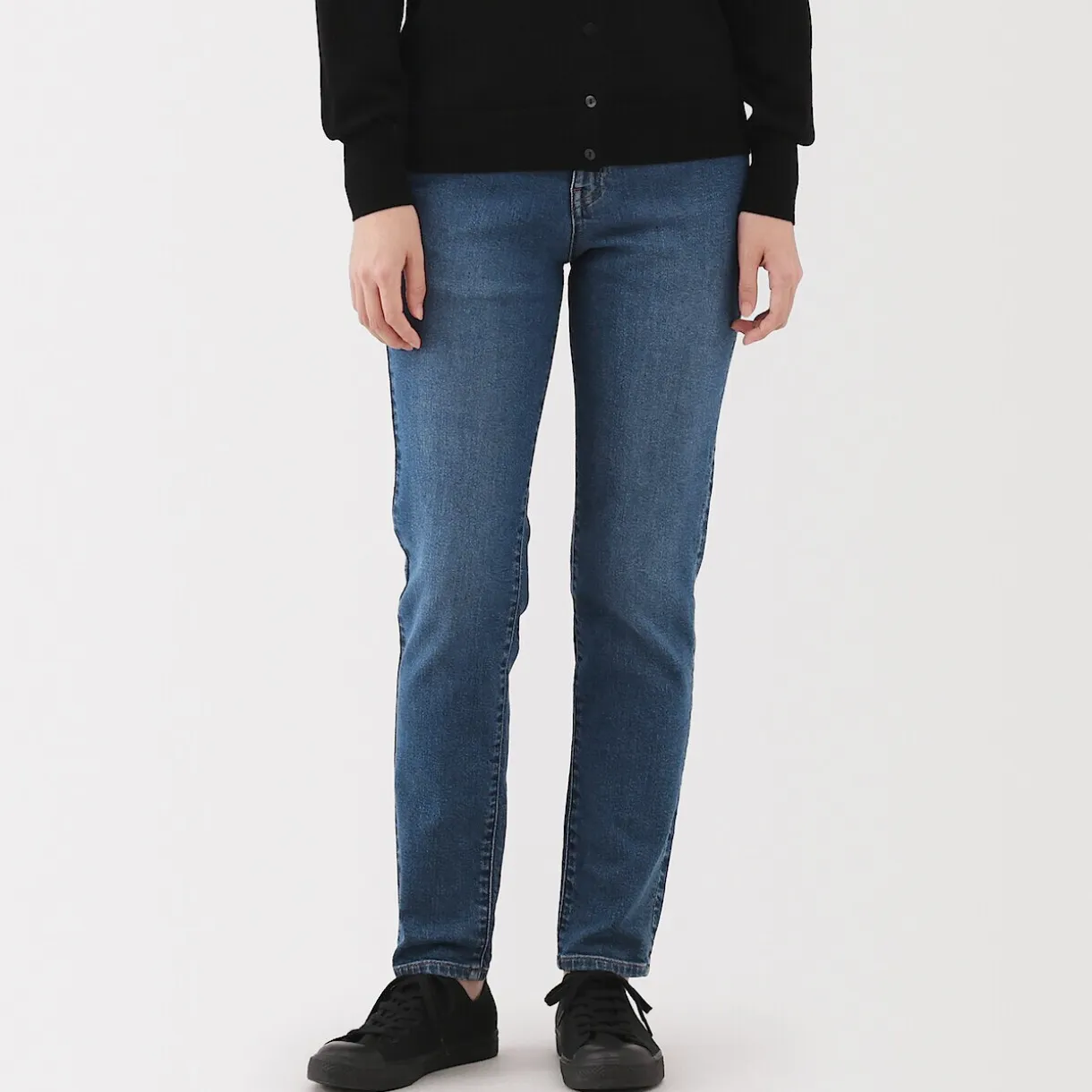 Jean slim en denim stretch pour femme